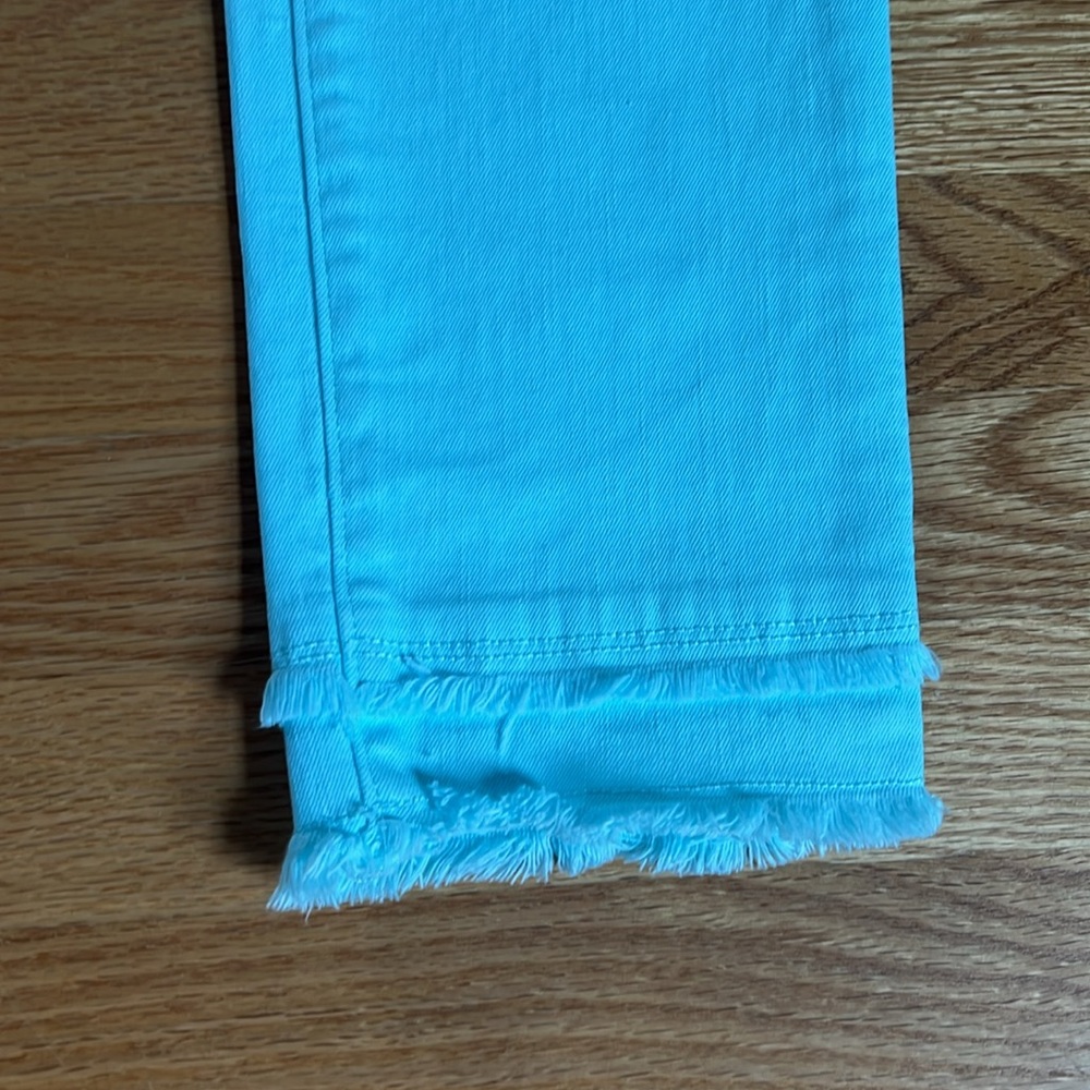 LILLY PULITZER JEANS MINT GREEN SIZE 4 - Picture 2 of 6